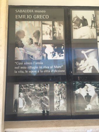 il museo Emilio Greco di Sabaudia